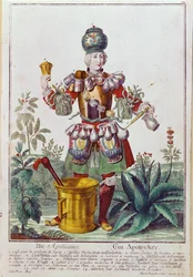 Der Apotheker, ca. 1735